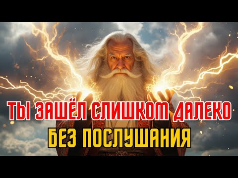 Видео: БОГ ПРЕДУПРЕЖДАЕТ ТЕБЯ – ВЕРНИСЬ, ПОКА НЕ СТАЛО СЛИШКОМ ПОЗДНО ⚡