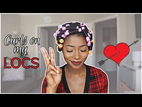 Видео: Первый набор роликов для моих Microlocs, идеальный вариант для Дня святого Валентина! ❤️ | Keke J.