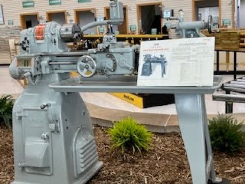 Видео: Музей токарных станков в Саут-Бенде в GRIZZLY TOOLS, труборезный станок