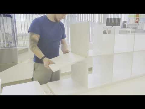 Видео: Инструкция сборки стеллажа ФОРА 8 (FÖRA 8).