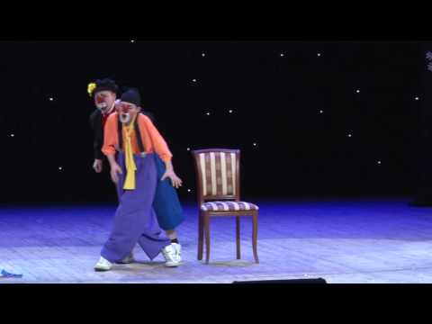 Видео: реприза СТУЛ ( в городе Воткинск) Школа-студия мим клоунады