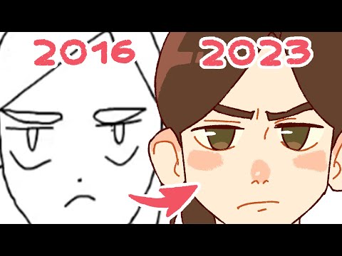 Видео: Перерисовываю старую анимацию спустя 7 лет - Мультатор vs Sai + Speedpaint