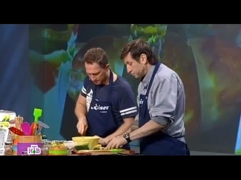 Видео: "Кулинарный поединок" Александр Вулых против Руслана Алехно