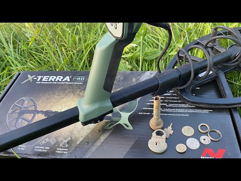 Видео: Первый выход с Minelab X-TERRA PRO и сразу горы серебра!!!