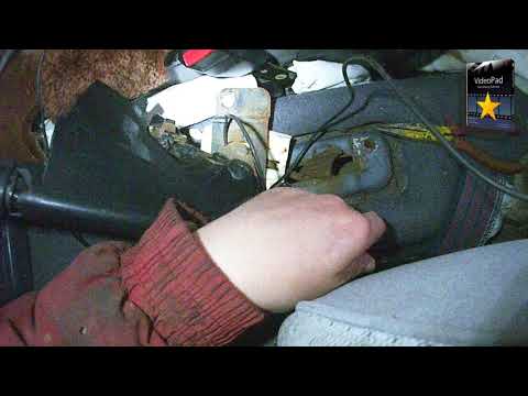 Видео: Замена троса стояночного тормоза Ford Sierra
