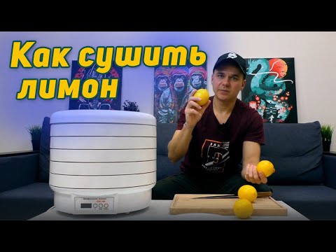 Видео: Как сушить лимон в электросушилке