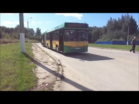 Видео: Автобусный маршрут №29а (Витебск). СЭЗ Витебск - Медцентр