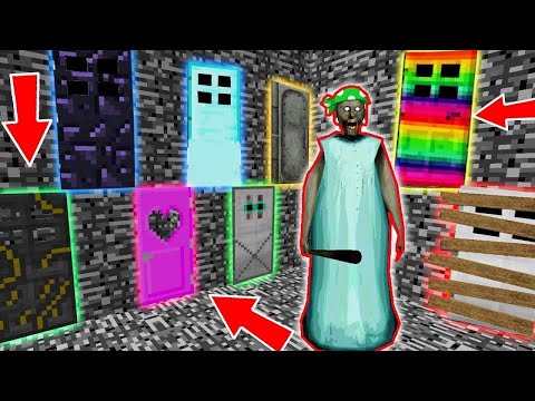 Видео: 100 СЕКРЕТНЫХ ДВЕРЕЙ БАБКИ ГРЕННИ В МАЙНКРАФТ НОВАЯ КОНЦОВКА GRANNY 3 MINECRAFT