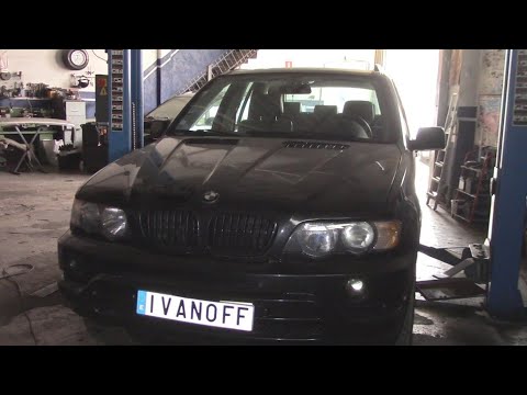 Видео: BMW X5   E53    3 0D  Замена АКПП