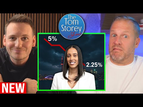 Видео: Ставки снизились, но цены на жильё в Канаде всё равно упали! С Джейденом Кеннеди