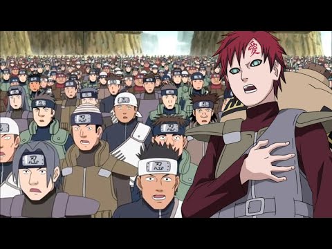 Видео: «Есть только ШИНОБИ!» / Гаара вдохновляет Армию Шиноби