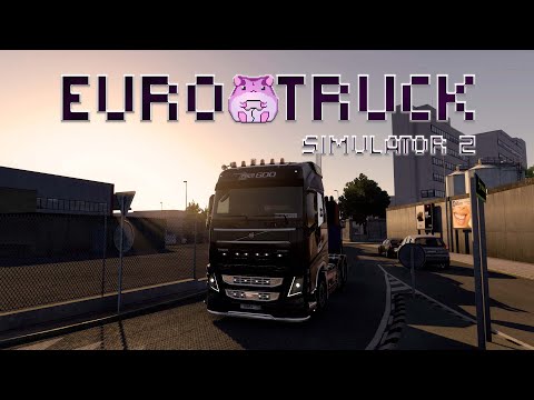 Видео: Euro Truck Simulator 2 или с Днём Дальнобойщика)) #slowlyrun