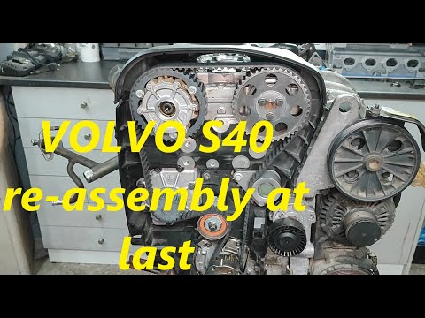 Видео: Головка блока цилиндров Volvo S40 в сборе
