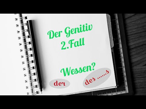 Видео: Der Genitiv: Употреба и заместител | 2.Fall | Wessen? (A1, A2, B1)