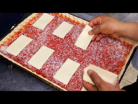 Видео: Американская еда - Пицца на тонком тесте Нью-Йорк