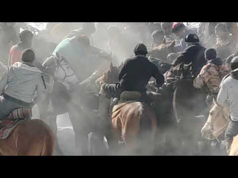 Видео: Бузкаши Фароб  кисми 1🐎🐎🐎