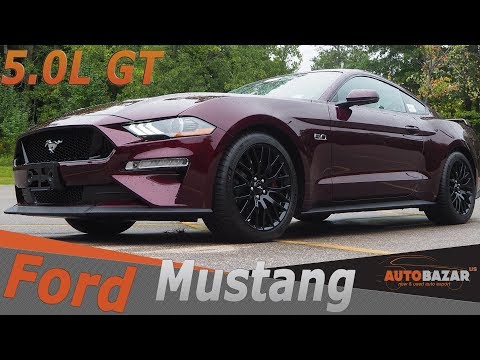 Видео: Новый Ford Mustang 2018 GT Premium Видео. Тест драйв Форд Мустанг GT 2018 на Русском. Авто из США.