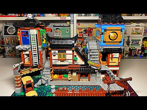 Видео: НИНДЗЯГО СИТИ ДОКС 70657 ОБЗОР НАБОРА (Часть 2)