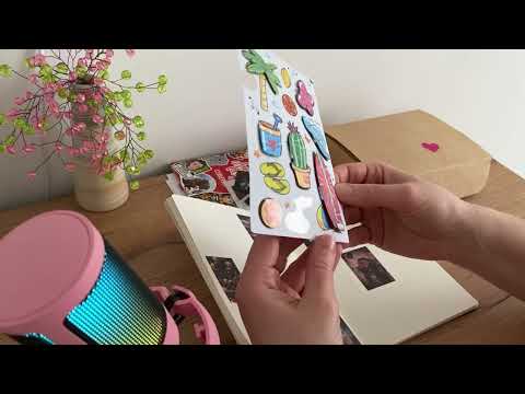 Видео: АСМР КЛЕЮ НАКЛЕЙКИ ✨ ASMR STICKERS