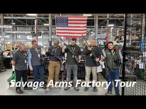 Видео: Экскурсия по заводу Savage Arms, где можно увидеть, как винтовки оживают из заготовок и прутков с...
