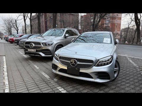 Видео: Из Сан-Франциско (Владивосток) на MERCEDES BENZ C AMG LINE в Новосибирск