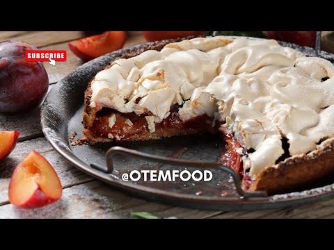 Видео: Пиріг зі сливами | Plum pie    recipe with subtitles