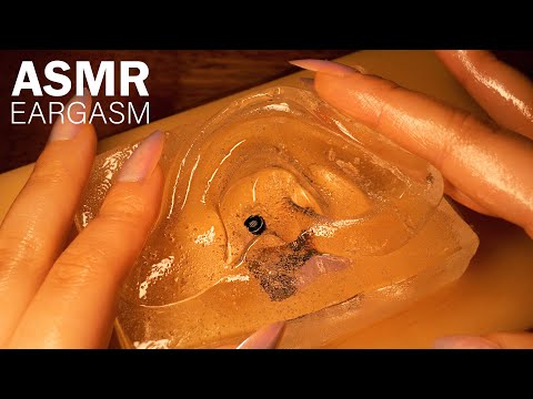 Видео: [ASMR] Густой ушной оргазм 👂️ 1 час наивысшего удовлетворения (уши ручной работы, SUB, ACMP)