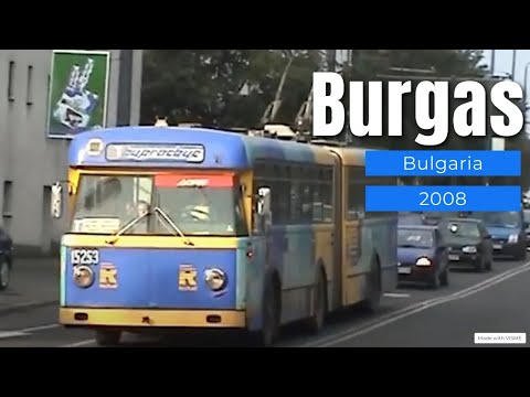 Видео: Trolleybuses in Burgas 2008 | Тролейбуси в Бургас