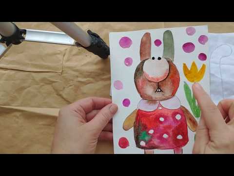 Видео: Братец кролик с тюльпанами часть 1