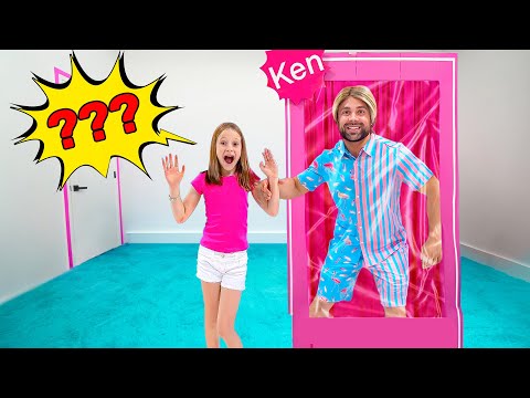 Видео: Настя как кукла Барби