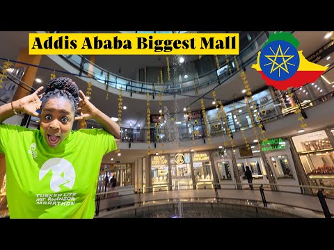 Видео: Внутри крупнейшего торгового центра в Аддис-Абебе 🇪🇹 | Вы не поверите, что внутри!