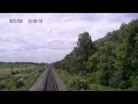 Видео: Тула Вяземская - Плеханово - Берники из кабины машиниста