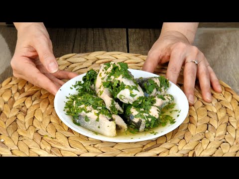 Видео: Лосось в соусе киндзмари! Это невероятно вкусное грузинское блюдо из рыбы!