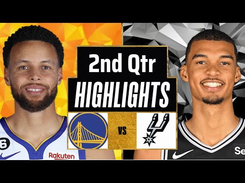 Видео: Голден Стэйт Уорриорз против Сан-Антонио Спёрс: лучшие моменты второго квартала | 12 ноября | Луч...