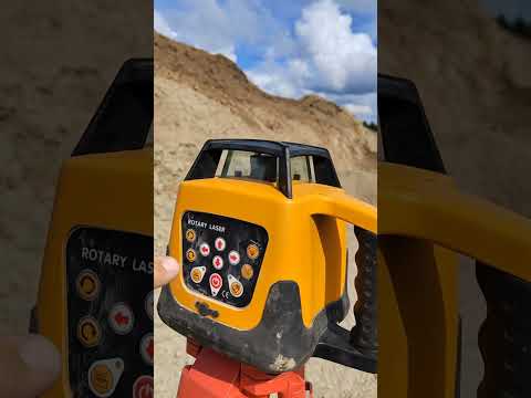 Видео: Ротационный нивелир без числового управления.