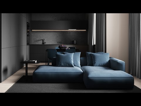 Видео: Обзор квартиры МИНИМАЛИСТА 60 м². Дизайн интерьера в стиле МИНИМАЛИЗМ. РУМ ТУР