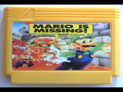 Видео: [NES] Mario is Missing!   walkthrough прохождение