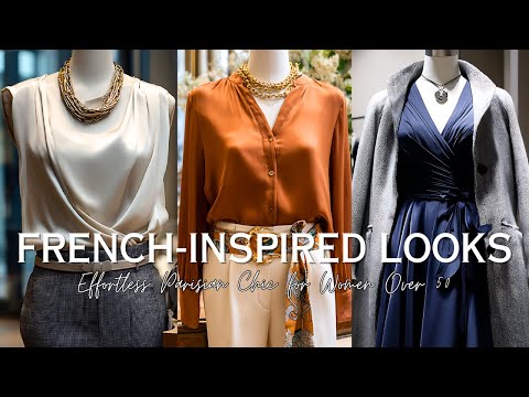 Видео: Непринужденный парижский шик для женщин старше 50 лет | Гид по цветовой палитре для вневременной ...