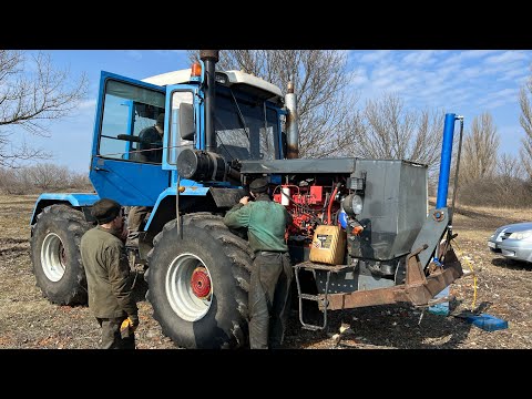 Видео: 😱Перший‼️Запуск‼️мотора DAF👍на 🚜ХТЗ 170🔥ПОЇХАЛИ🛠🚜💙💛