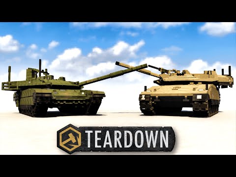 Видео: Т90М vs Меркава | БИТВА ТАНКОВ в Teardown