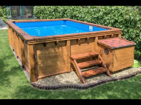 Видео: WOODEN SWIMMING  POOL #  BASEN DREWNIANY # ДЕРЕВЯННЫЙ БАССЕЙН