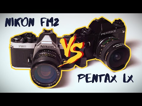Видео: Обзор и сравнение Pentax LX и Nikon FM2