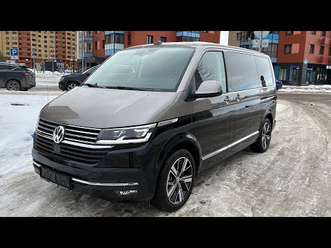 Видео: Новый Volkswagen Multivan 6.1 цена 9.500.000 рублей.