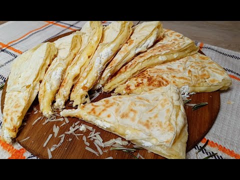 Видео: Пирог из Теста Фило на Сковороде