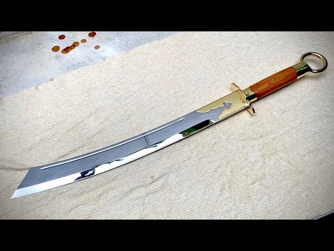 Видео: Как я сделал меч из старой пружины