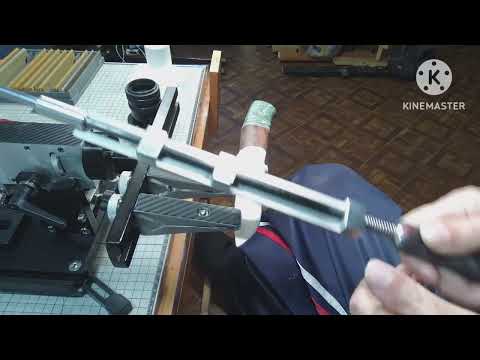 Видео: Заточка ножа с s390 алмазами JENDE. 