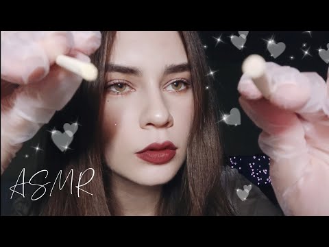 Видео: LUNA asmr | Массаж палочками и осмотр в перчатках 💆🏽‍♀️