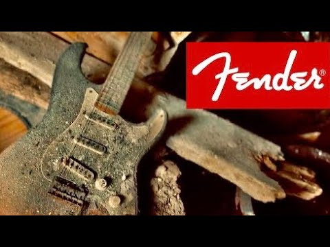 Видео: Fender stratocaster спасает, восстанавливает заброшенную старую гитару, часть I