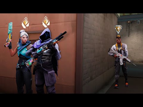 Видео: Valorant: 2 Радианта с ДРОБОВИКАМИ vs 5 Железа