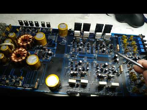 Видео: Ремонт автомобильного усилителя мощности MAC Audio Z4200 который отказались ремонтировать. Часть 2.